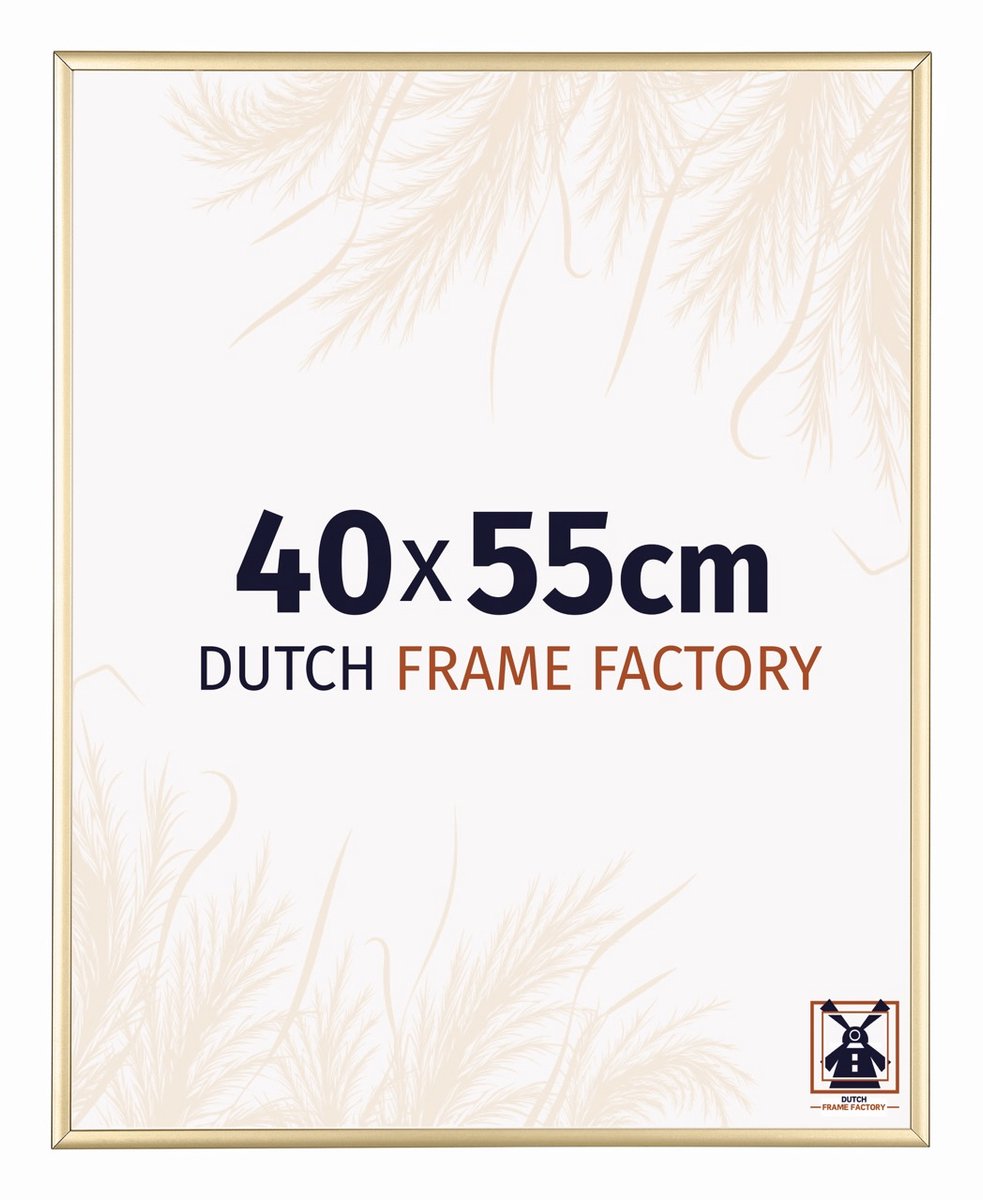 Dutch Frame Factory Fotolijst 40x55 cm - Aluminium - Goud - Kampen