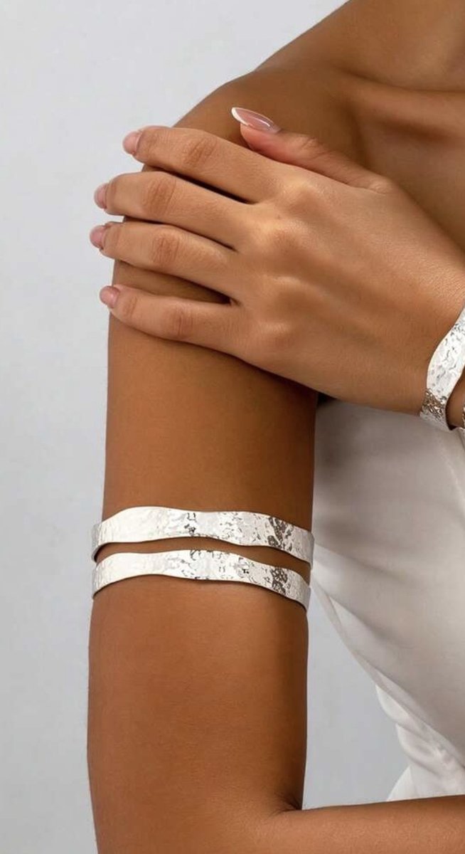 Armband - enkelbandje - bovenarmband - armmanchet - armband met slangendesign - belly chain - festival - sjaaltje - ketting - armband - armband dames - enkelbandje - sjaal - ventilator - powerbank - handchain - handketting - pride