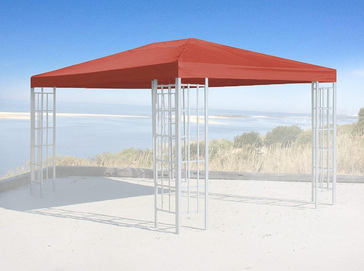 Paviljoen Dakbedekking - Tentdak Vervanging - Buiten Ontspannen - Waterdicht PVC Coating -