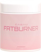 Cabau - Fatburner / Vetverbrander - Strawberry - Stimuleert vetverbranding - Minder snoepen - Meer energie - 300 gram