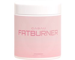 Cabau - Fatburner / Vetverbrander - Strawberry - Stimuleert vetverbranding - Minder snoepen - Meer energie - 300 gram