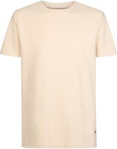 Petrol Industries - Heren Katoenen T-shirt owens - Wit - Maat L