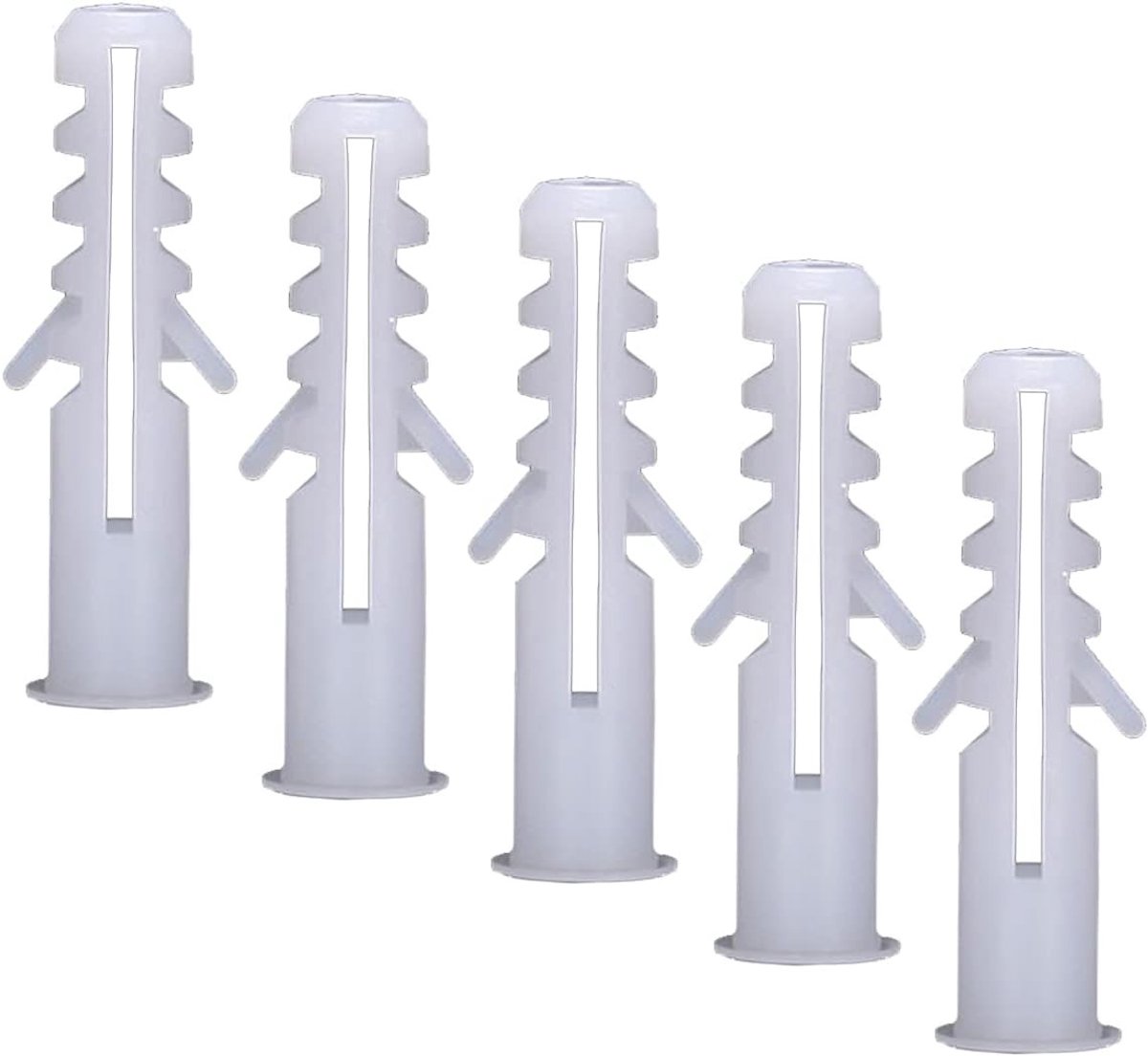Pack van 100 M6 x 28mm Expansietubes, Drywall Pluggen, Wandpluggen voor stevige bevestiging in muren