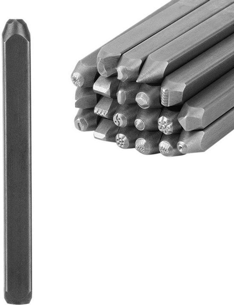 Beitel Apparatuur Kit - Stevige Sieraden Goudsmid Gereedschap voor Sieraden Verwerking - Carving Gereedschap (Premie 20 stokjes)
