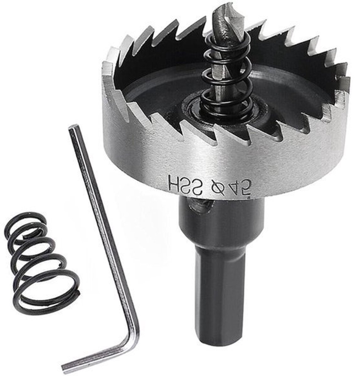 Hoge snelheid stalen boren Carbide gat zaag Heavy Duty Hole Cutter voor metaal roestvrij staal koper ijzer - 45mm/1.77 inch