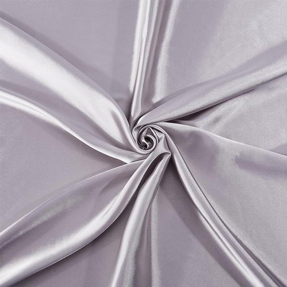 - Fotografie Achtergrond - Polyester - Effen Kleur - Satijn - Kunstzijde - Make-up Productfotografie - DIY - Sieraden - Lichtgrijs - Geschikt voor Tafelkleed - 150x100cm - Gemerceriseerd Doek