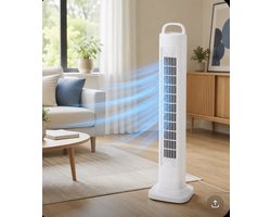 Kinzo Torenventilator Ventilator staand - elektrische ventilator - ventilator met 3 standen 45W