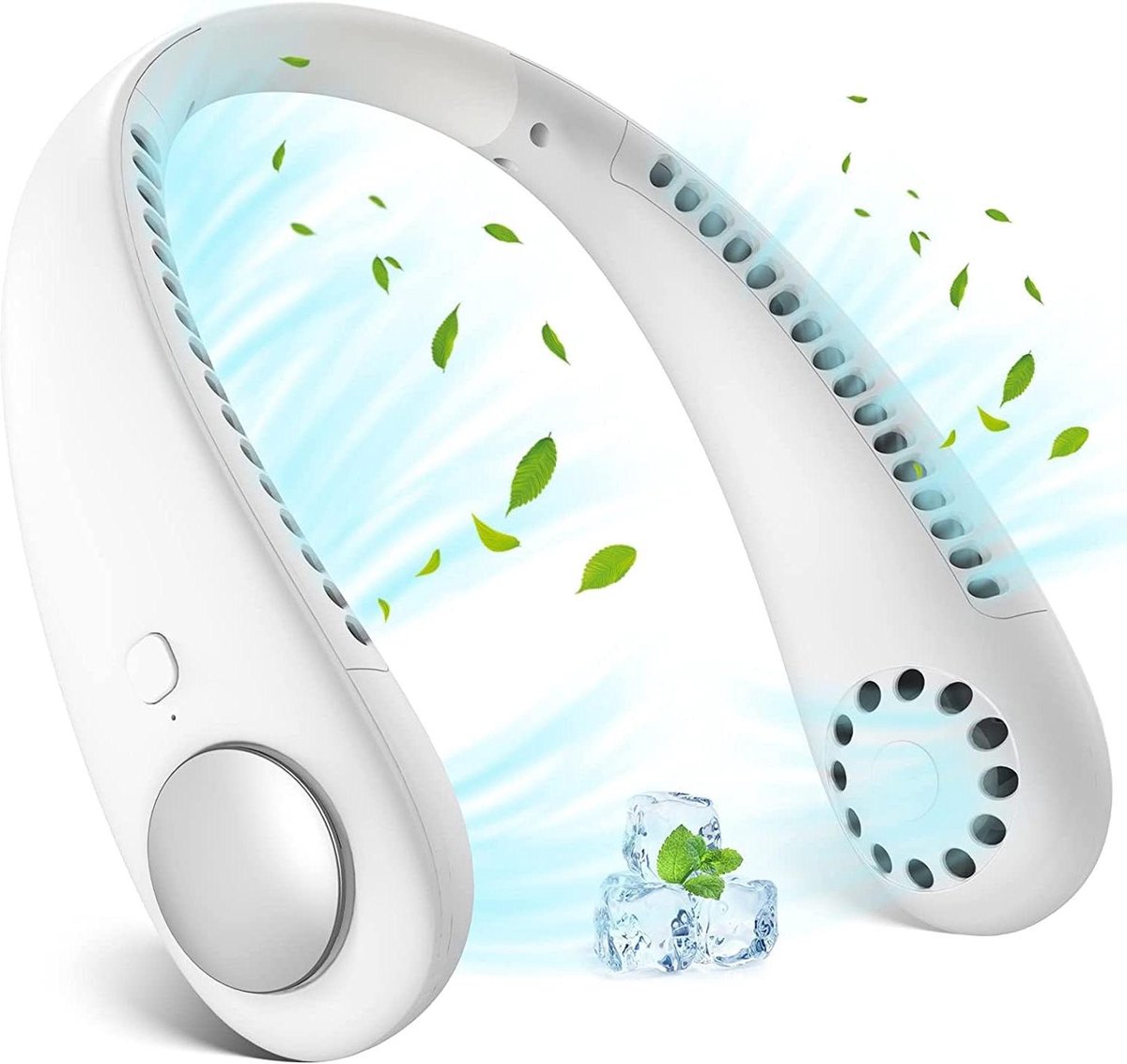 Handventilator - Mini Ventilator - Koelte Onderweg - 5 Snelheden - Zakformaat - Roze