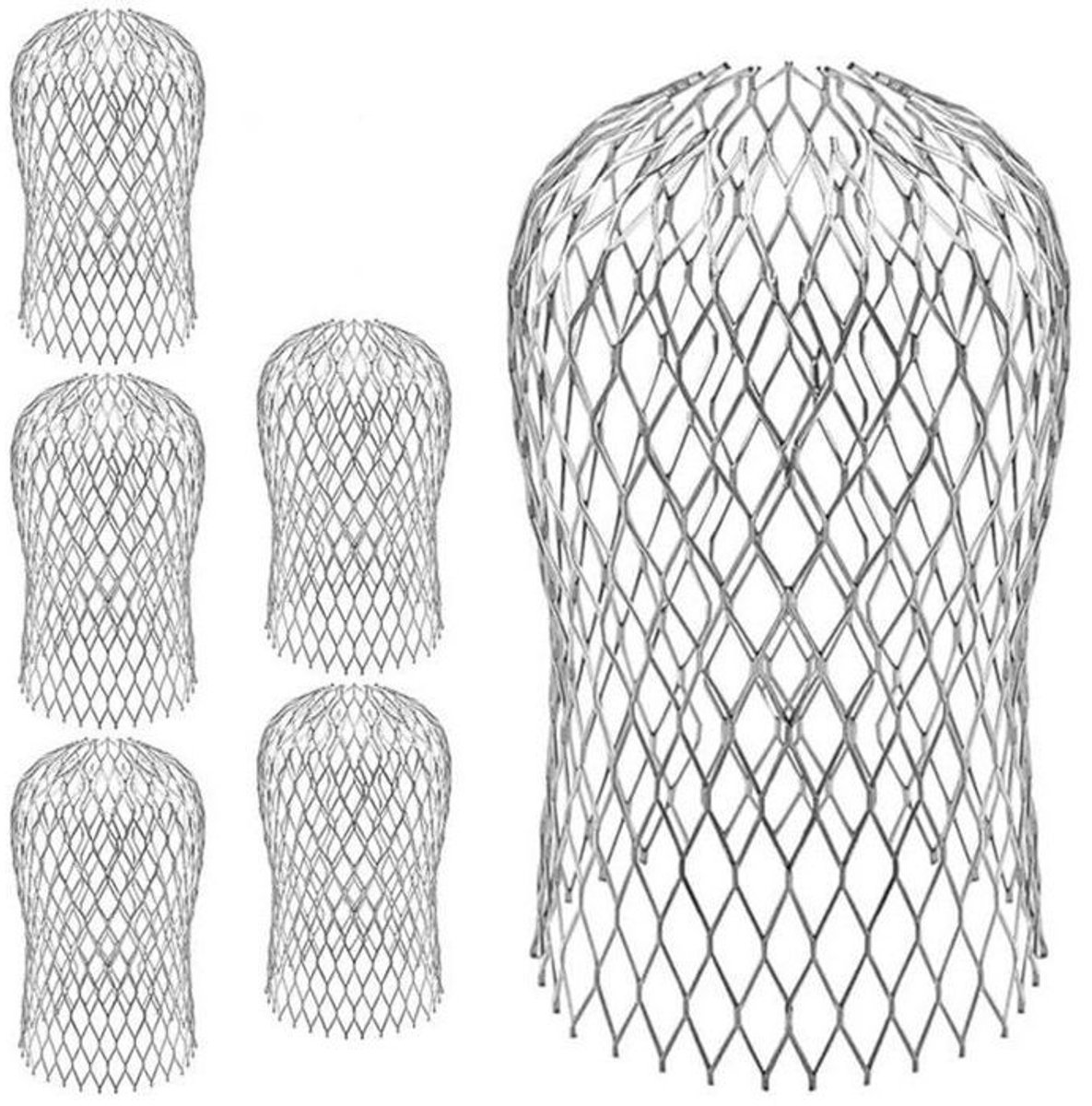 Afwateringsgootfilters, aluminium afwateringsgootfilters, bladfilters, metalen afwateringsgootdeksels, Geschikt voor huishoudelijk en dakgebruik.