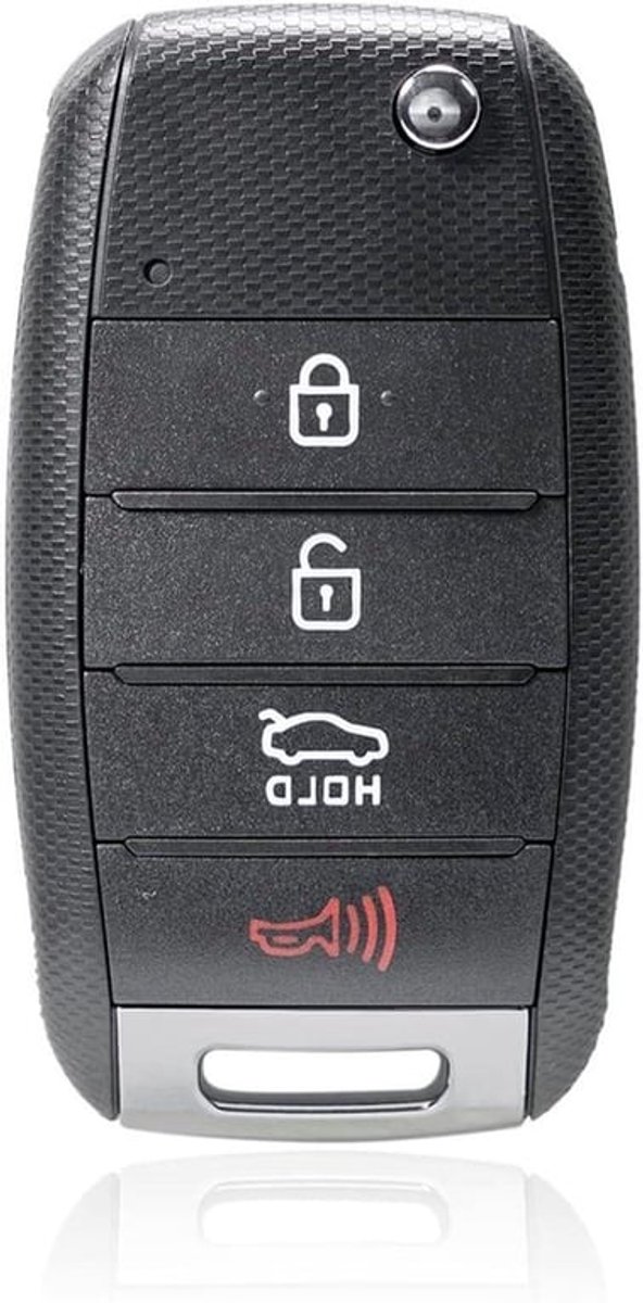 Auto sleutelvrije toegang Afstandsbediening Sleutelhanger - Nabijheid Smart Fob - FSK Zwart - Forte 2017-2018 - 433 MHz 60-chip - Geschikt voor sleutelvrije toegangssysteem