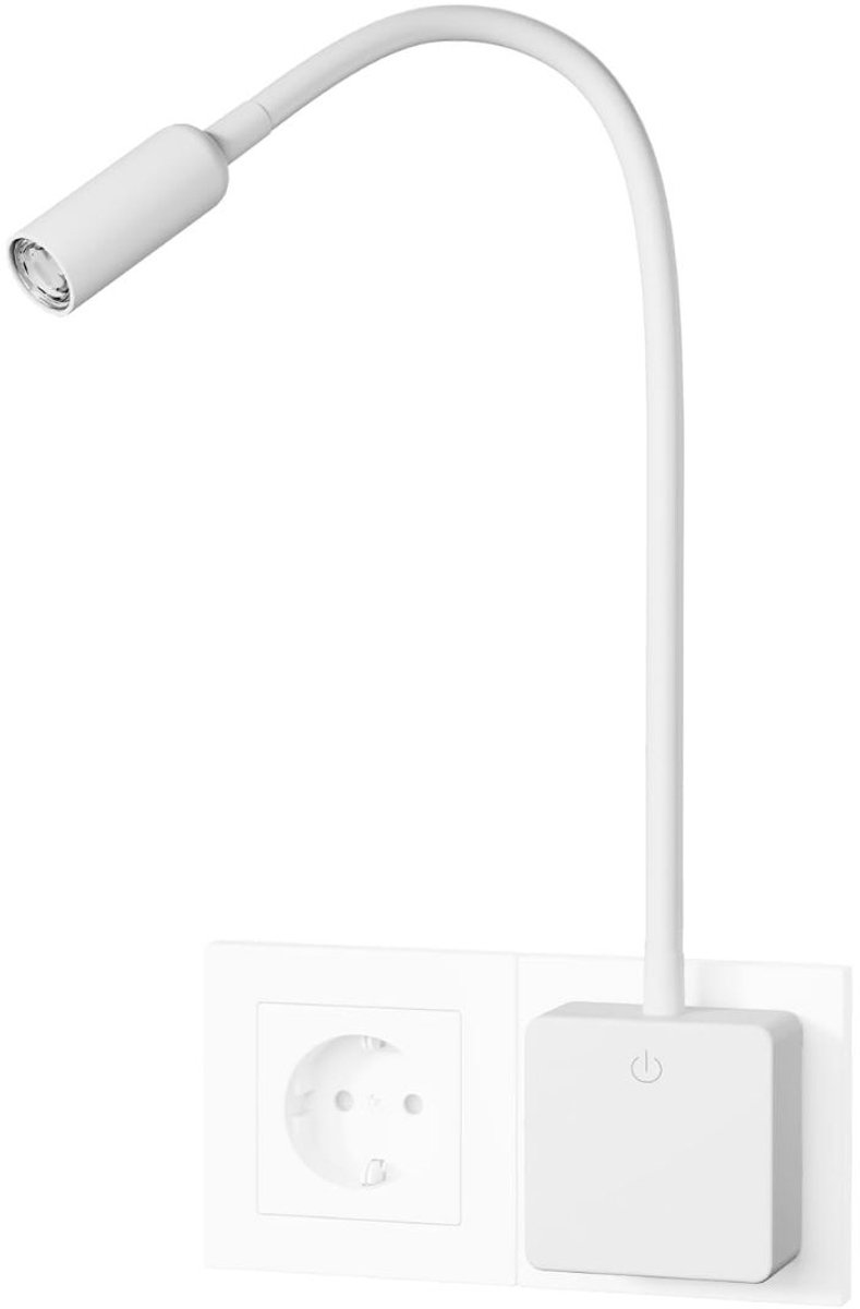 CLGP® Stekkerlamp - Stekkerlamp Dimbaar - Stopcontact Lamp - Wit