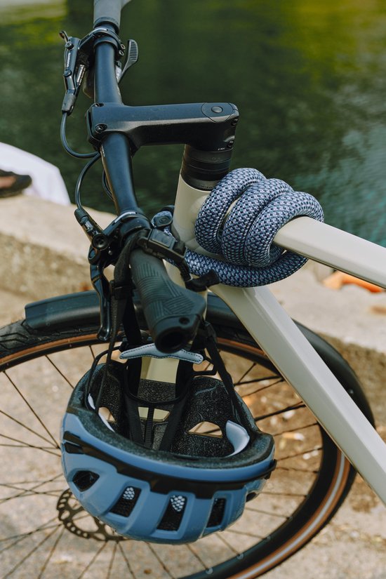 Fietsslot ABUS Textiel-kettingslot - YARNIT™ 4004K - Security level 7 - zwart - 110 cm - Geschikt voor elektrische fietsen en stadsfietsen - lichtgewicht - slechts 0,88 kg — afbeelding 4