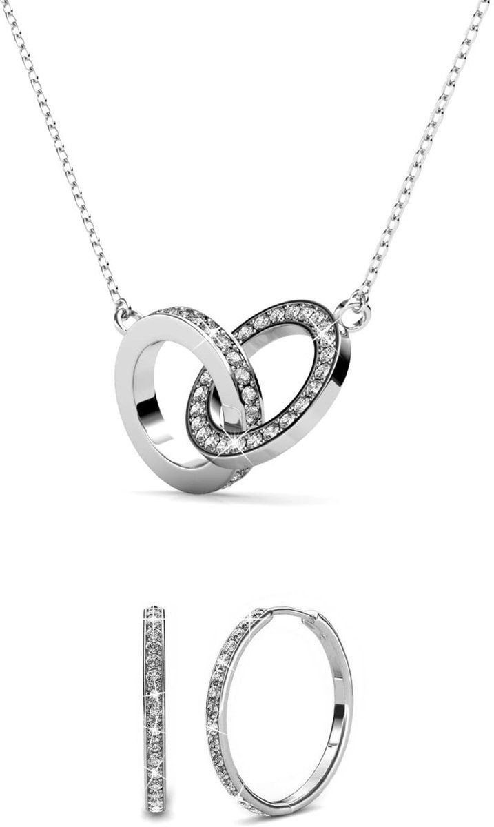 Elzusha - Chic Set met Oorbellen en Halsketting