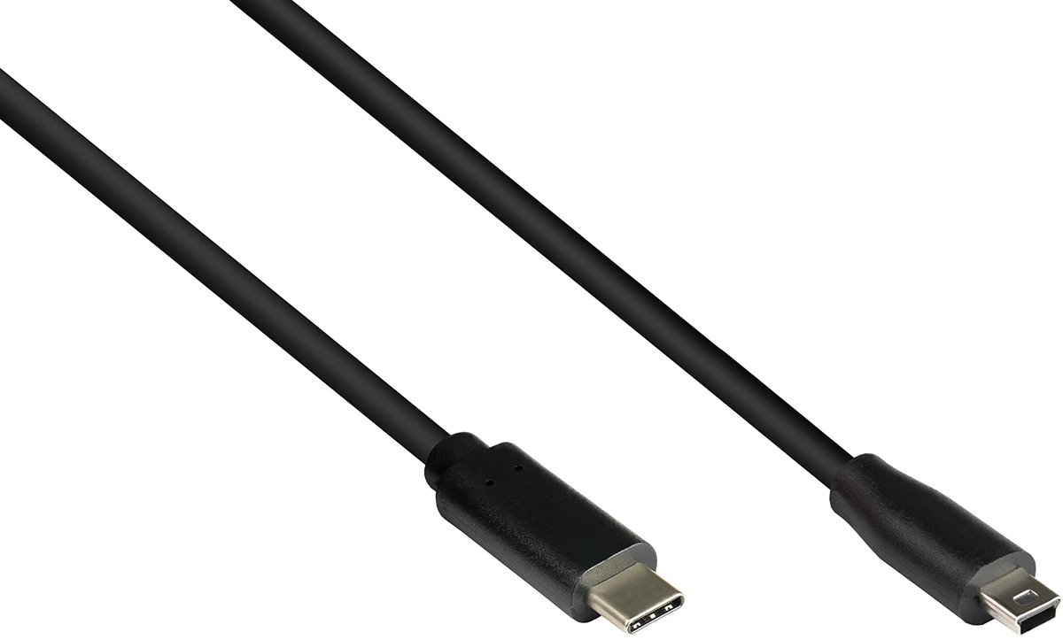 Good Connections USB 2.0 aansluitkabel - stekker USB C naar stekker Mini B (5-pin) - ShopVlot