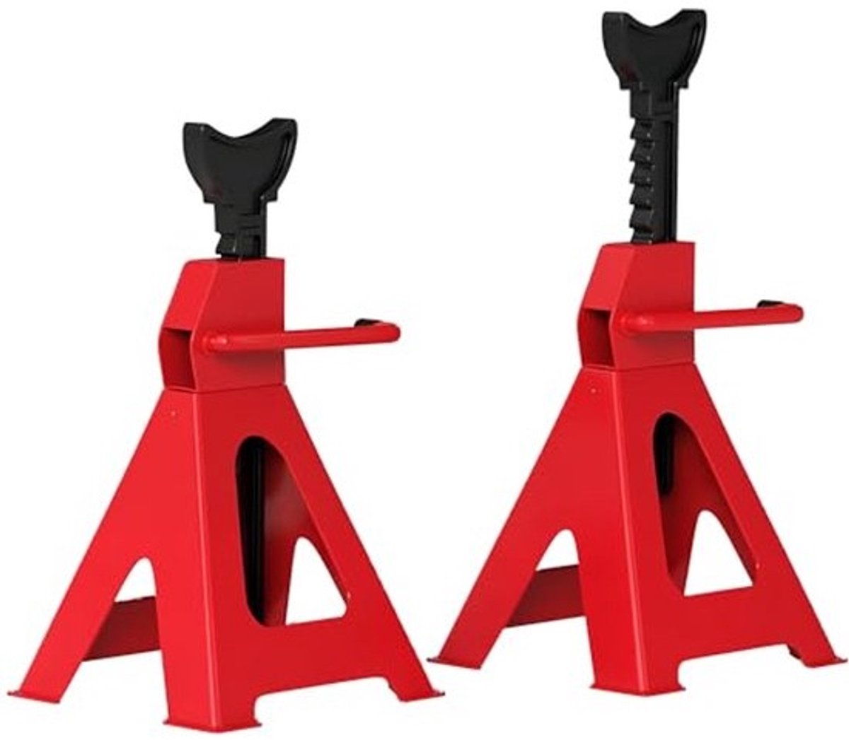 Verstelbare Hydraulische Krik Stand 3 Ton - Veilig en Duurzaam Ondersteuningshulpmiddel voor Auto's en Caravans