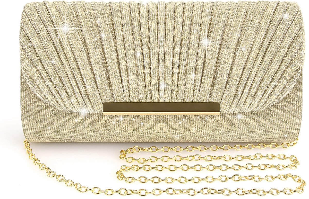 Elzusha - Clutch Bag met Sequins voor Feestelijke Gelegenheden