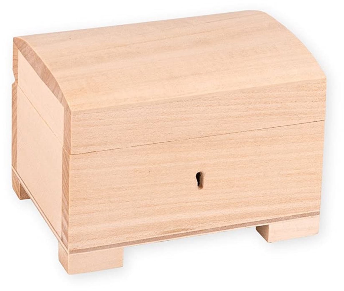 Elzusha - Onbehandelde Houten Opbergdoos voor Decoratie en Organisatie