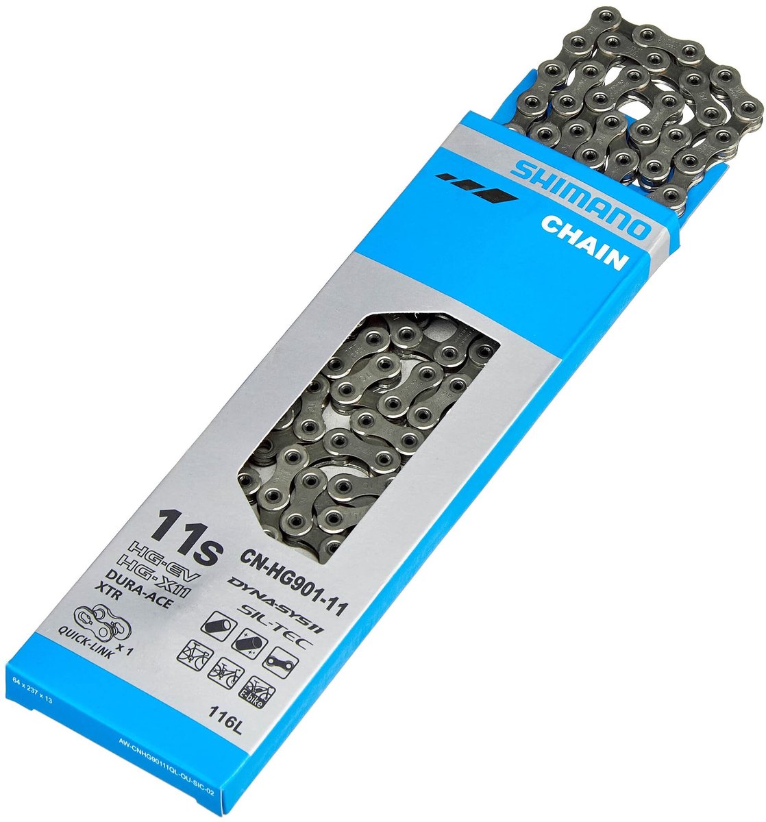 Elzusha - Fietsketting 11 Speed Roller Chain voor Dura-Ace