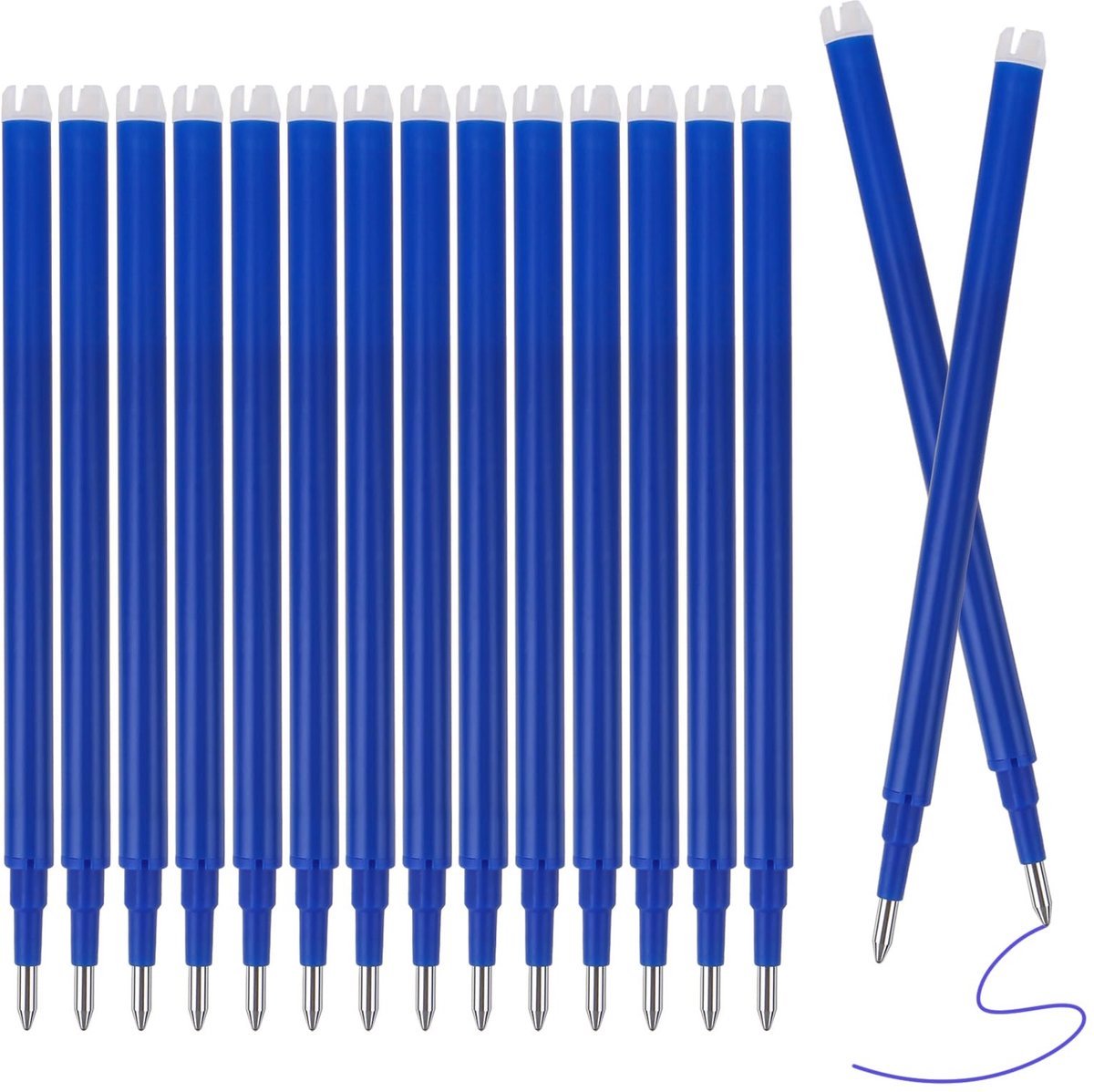 Elzusha - Set van 16 Vervangende Erasable Pen Navullingen