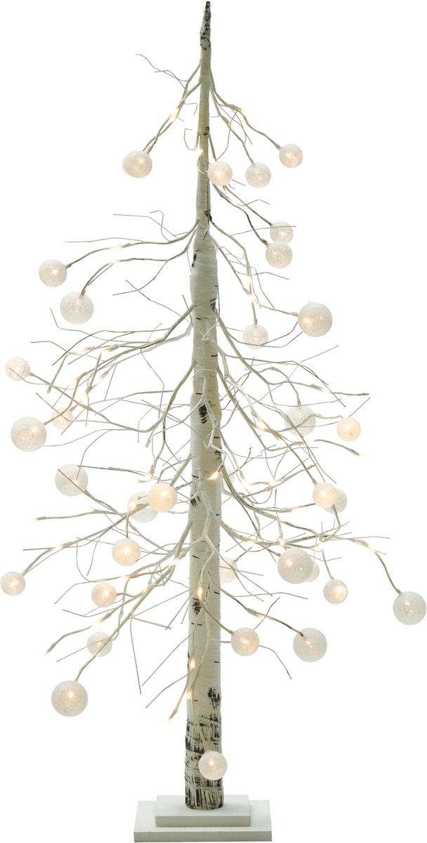 HOLAR - LED kerstboom - Wit - Synthetisch materiaal