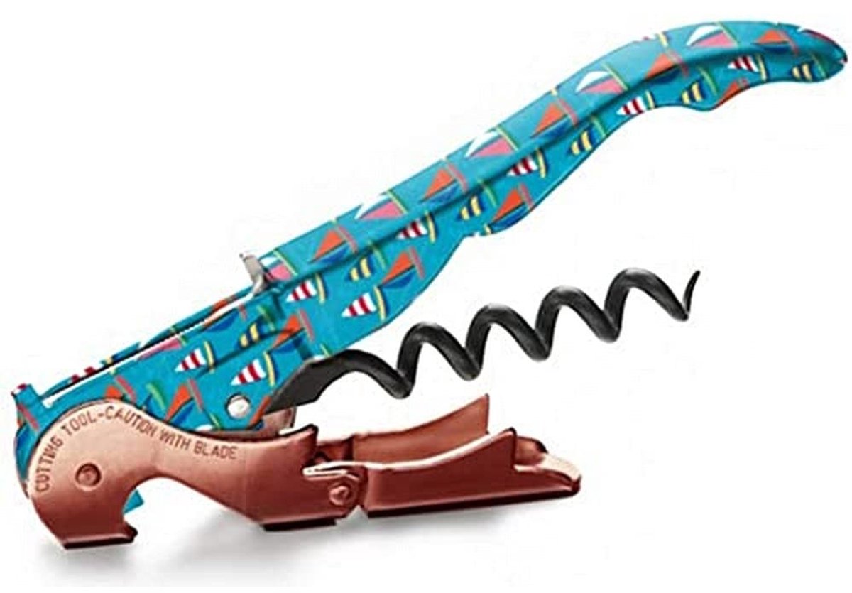 Elzusha - Professionele Twee-stroke Kurkentrekker - Patented Design voor Wijnliefhebbers - Nautische Collectie