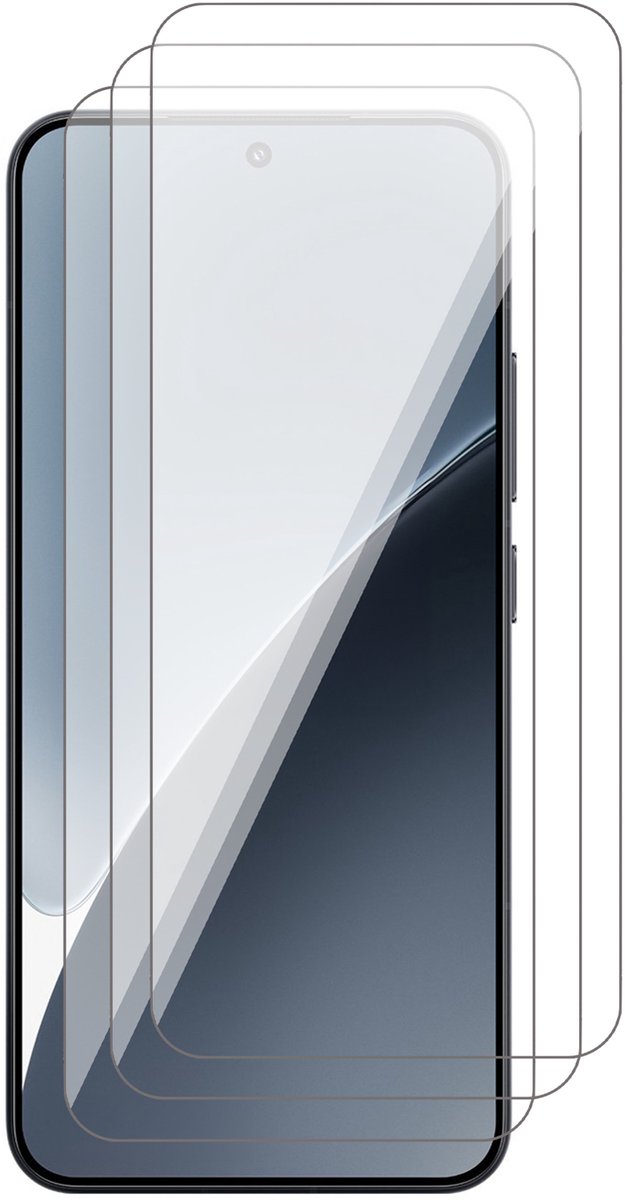 Screenprotector geschikt voor Xiaomi 15 5G – 3 Stuks – UltraClear Gehard Glas – Case Friendly – 9H Krasbestendig