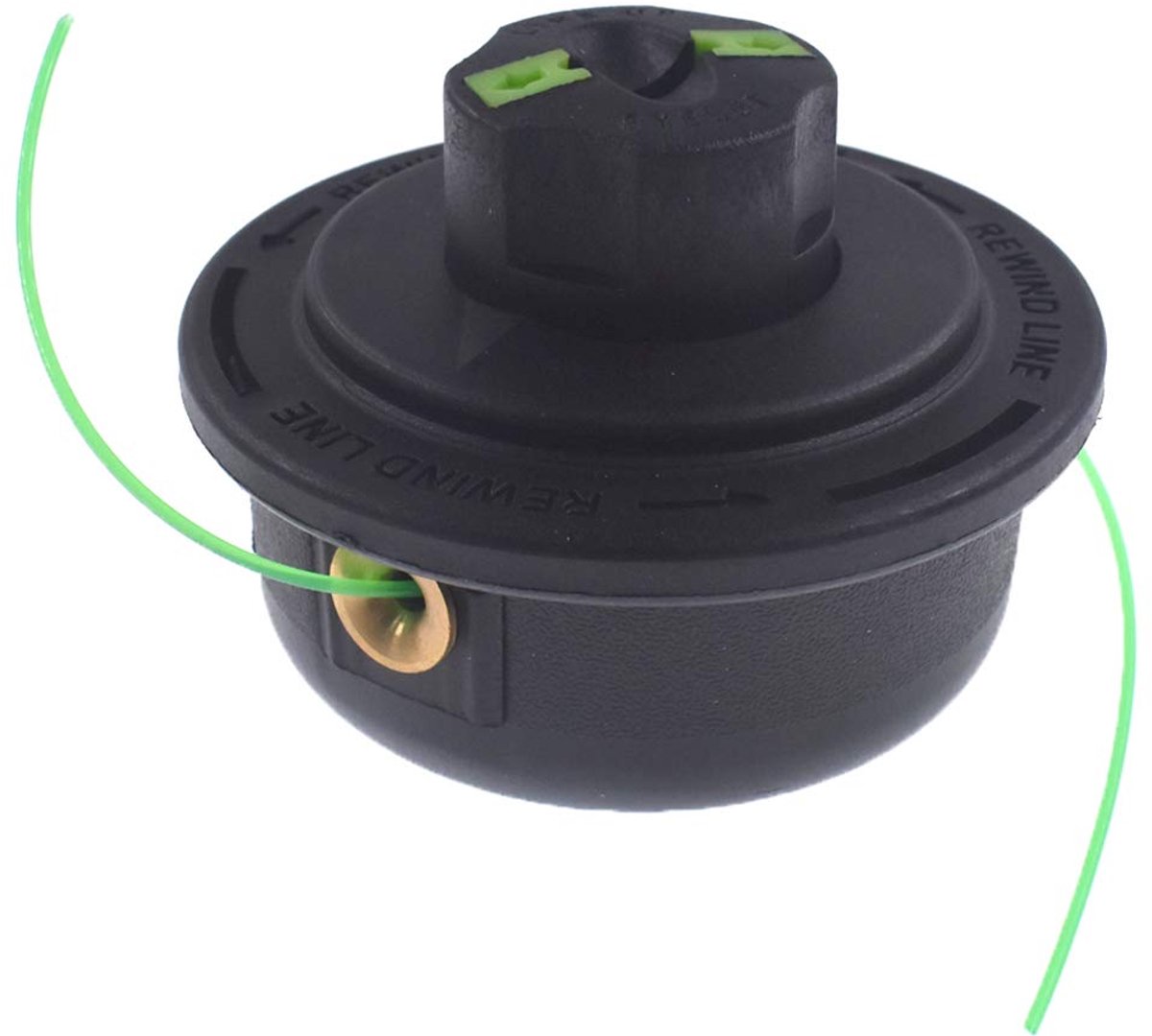 Trimmer Dual Line Head, M8 x 1.25 Benzine Strimmer Vervanging Hoofd Voor Gras Borstel Cutter - ShopVlot