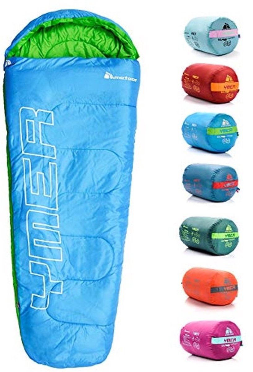 Kinderslaapzak Ultralicht voor Buiten - Comfortabele Mini Slaapzak voor Kamperen