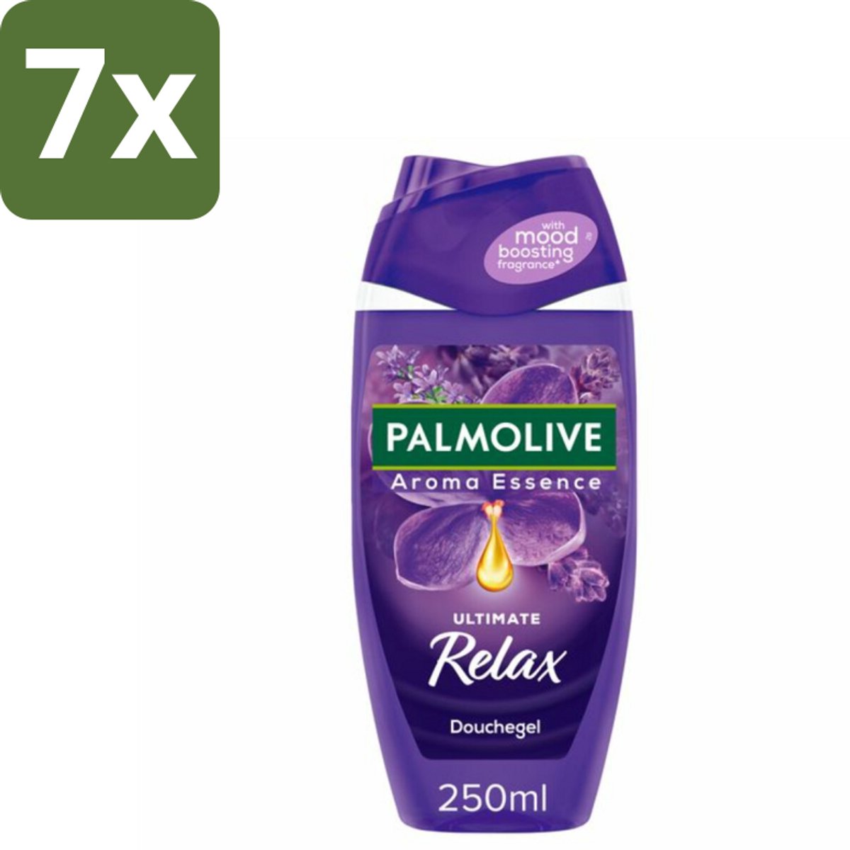 7 x Palmolive - Arroma Essence - Douchegel - Lavendel & Ylang Ylang - Ultimate Relax - 250 ml - Douchegel - Ontspanning - Aromatherapie - Lavendel - Ylang Ylang