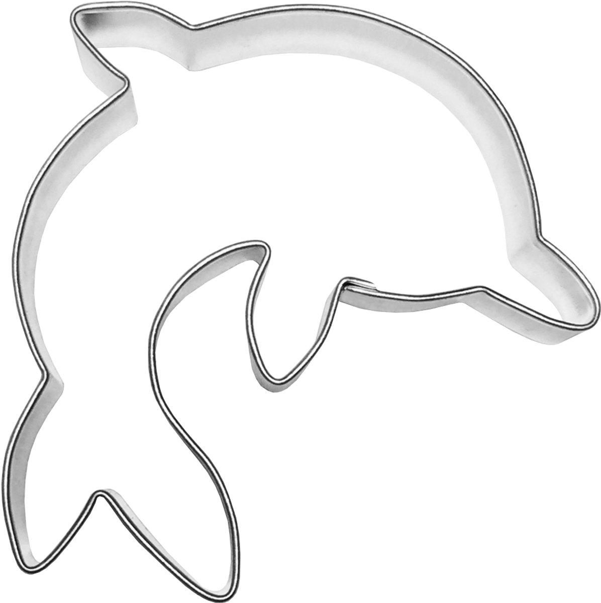 Dolfijn Koekjesvorm 6,2 cm - Metaal