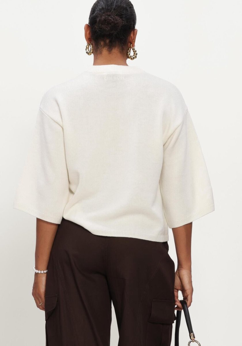 Copenhagen Muse Cmsienna-pullover Dames - Topjes - Gebroken wit - Maat XL