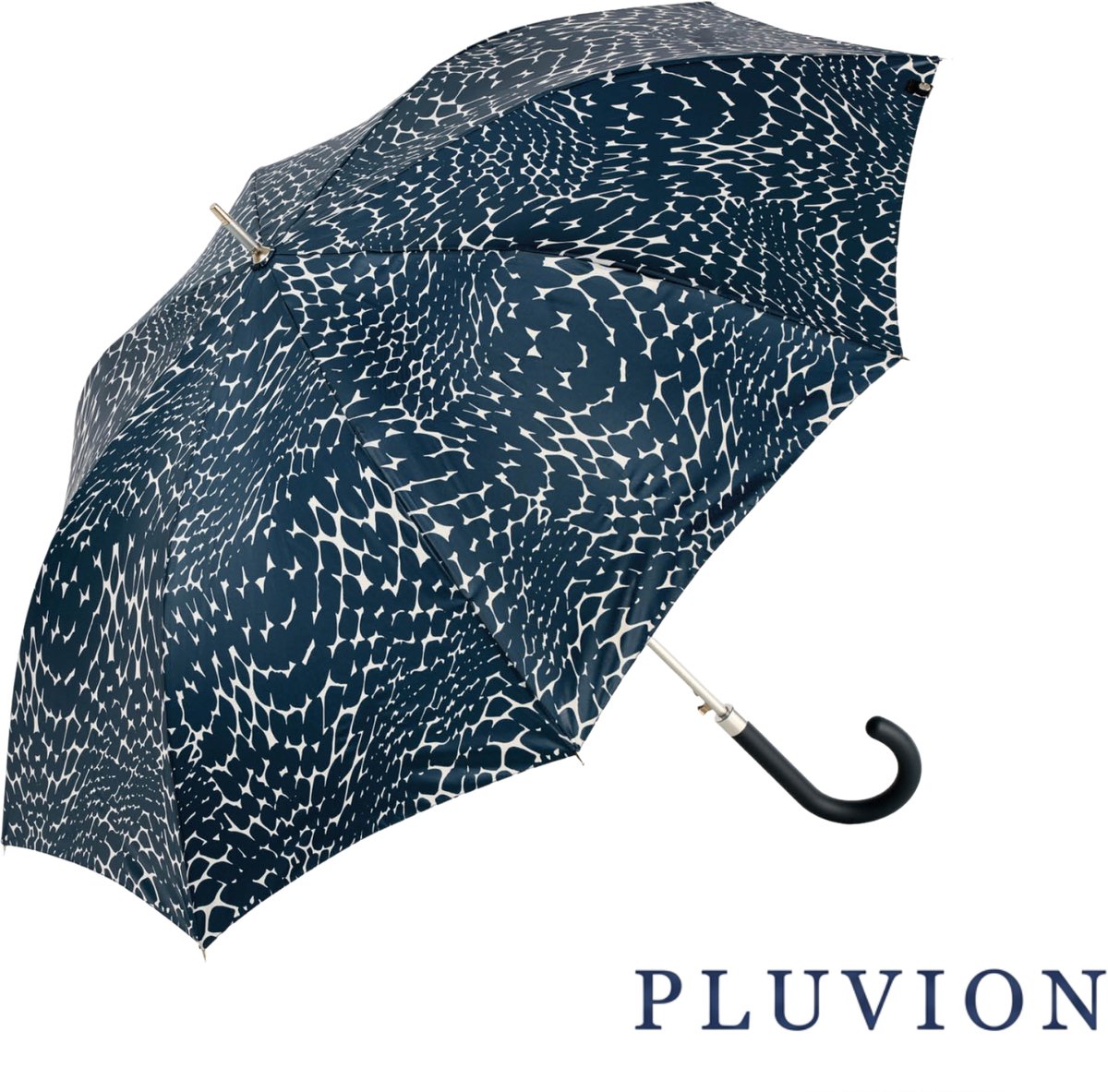Pluvion - dames storm paraplu Stones - navy - windproof