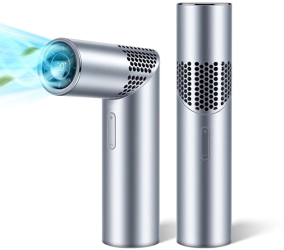 Solidchoice - Handventilator met 199 Snelheidsniveaus en 3000mAh Accu