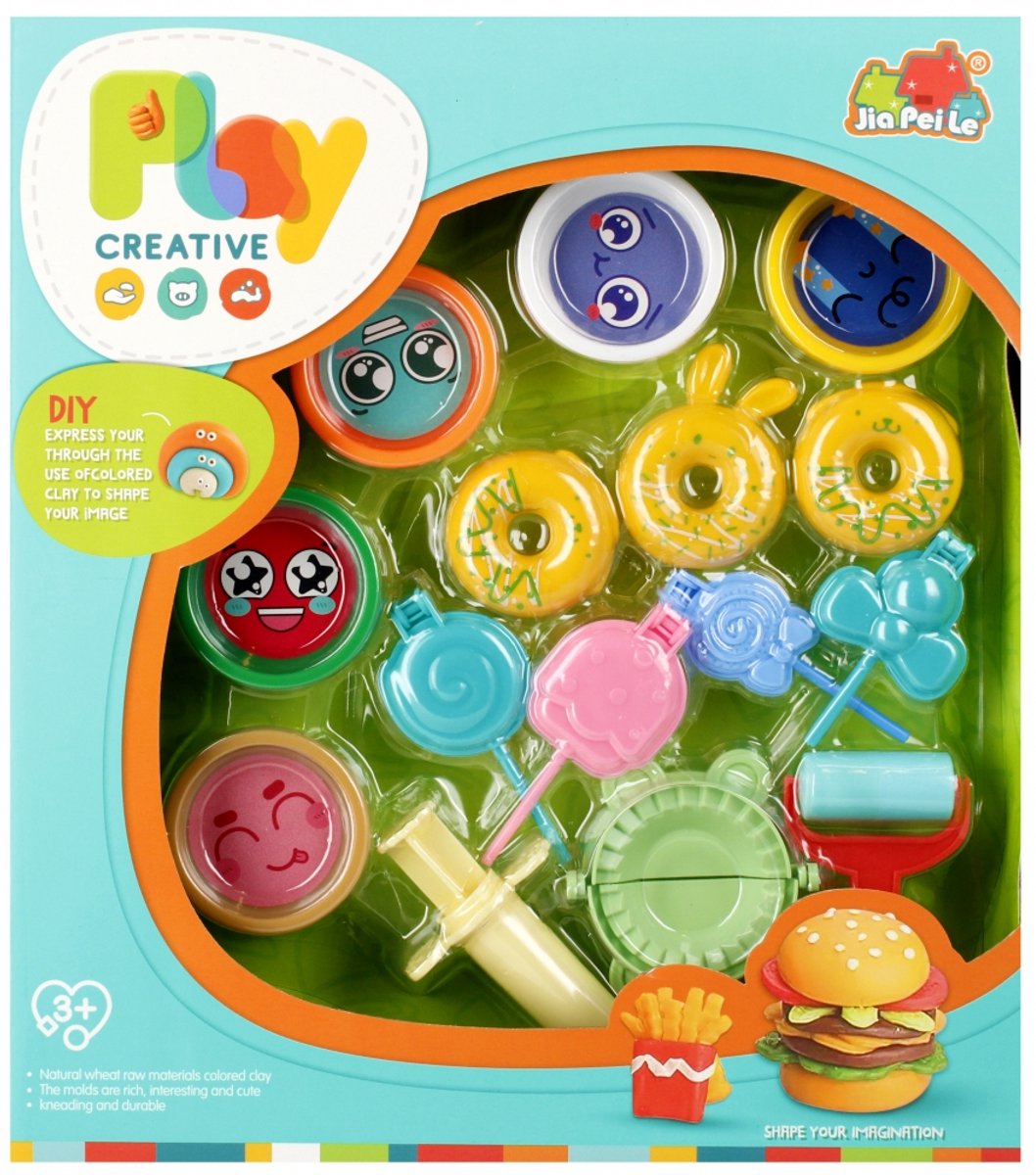 Mega Creatieve Kneedset met Accessoires - Snoepjes & Lolly's