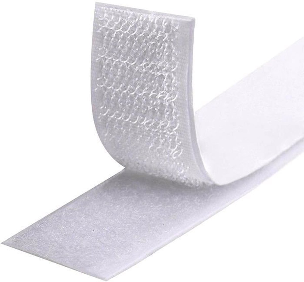 Dubbelzijdig zelfklevend klittenband - 20 mm x 8 m plakstrip voor frame-installatie