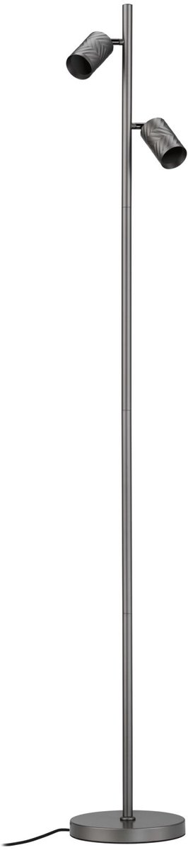 Staande lamp Loreva 1575 mm max. 2x7W Titaanium
