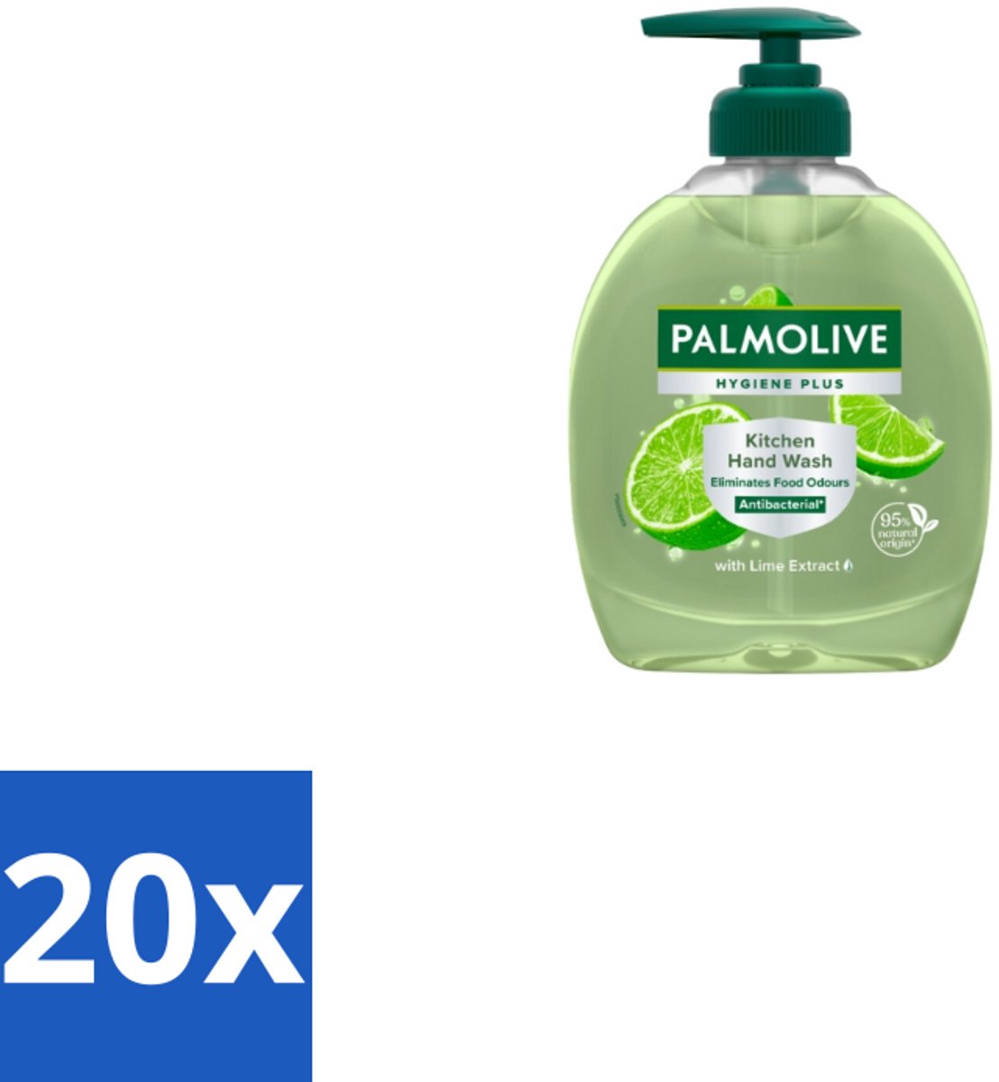 20 x Palmolive - Handzeep - Met Pomp - Hygiëne Plus Kitchen - 300ml - Kabel - Kabels - Kabelsysteem