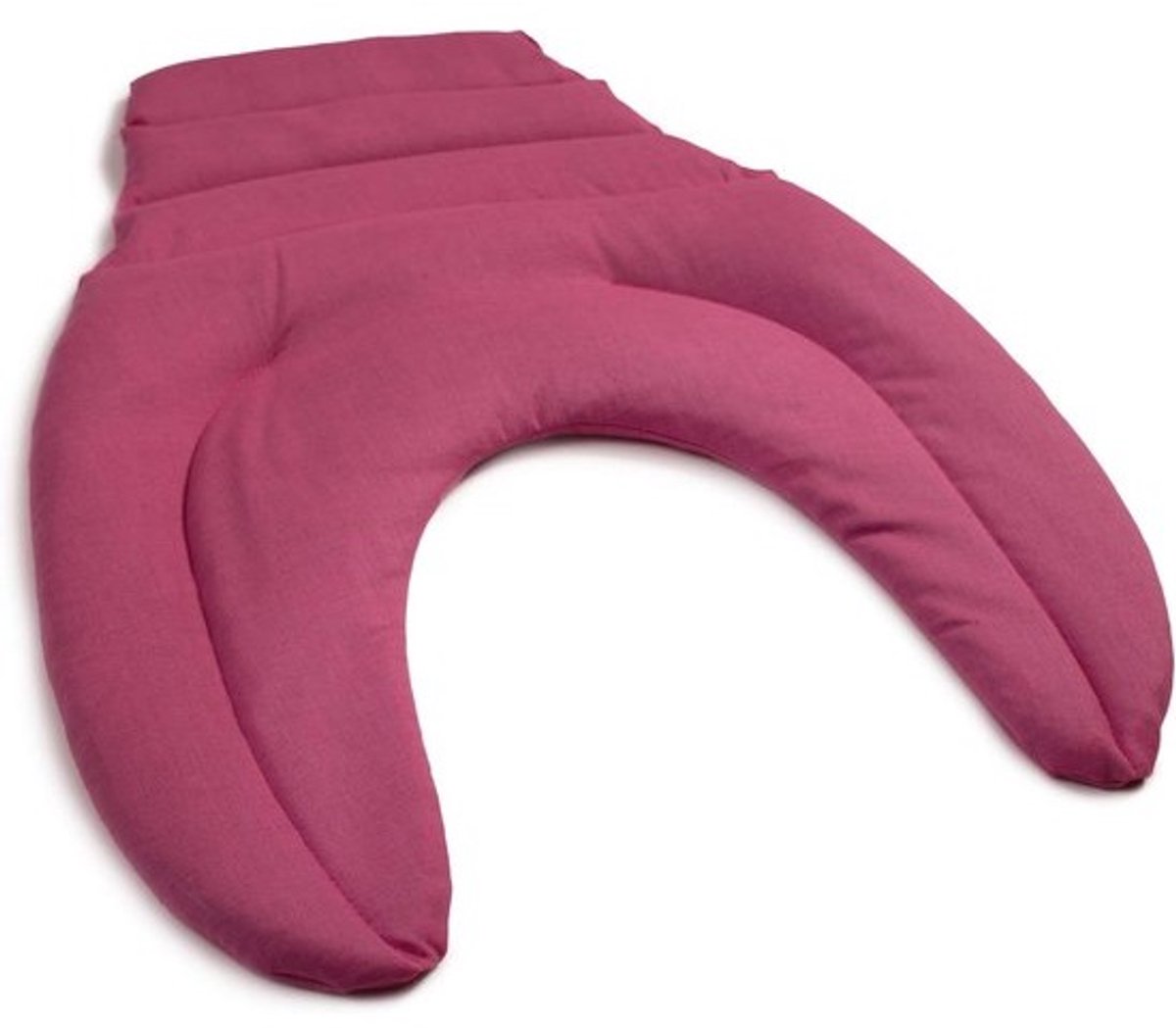 Roze Nackenhörnchen met Rugdeel - Warmtekussen voor Nek en Rug