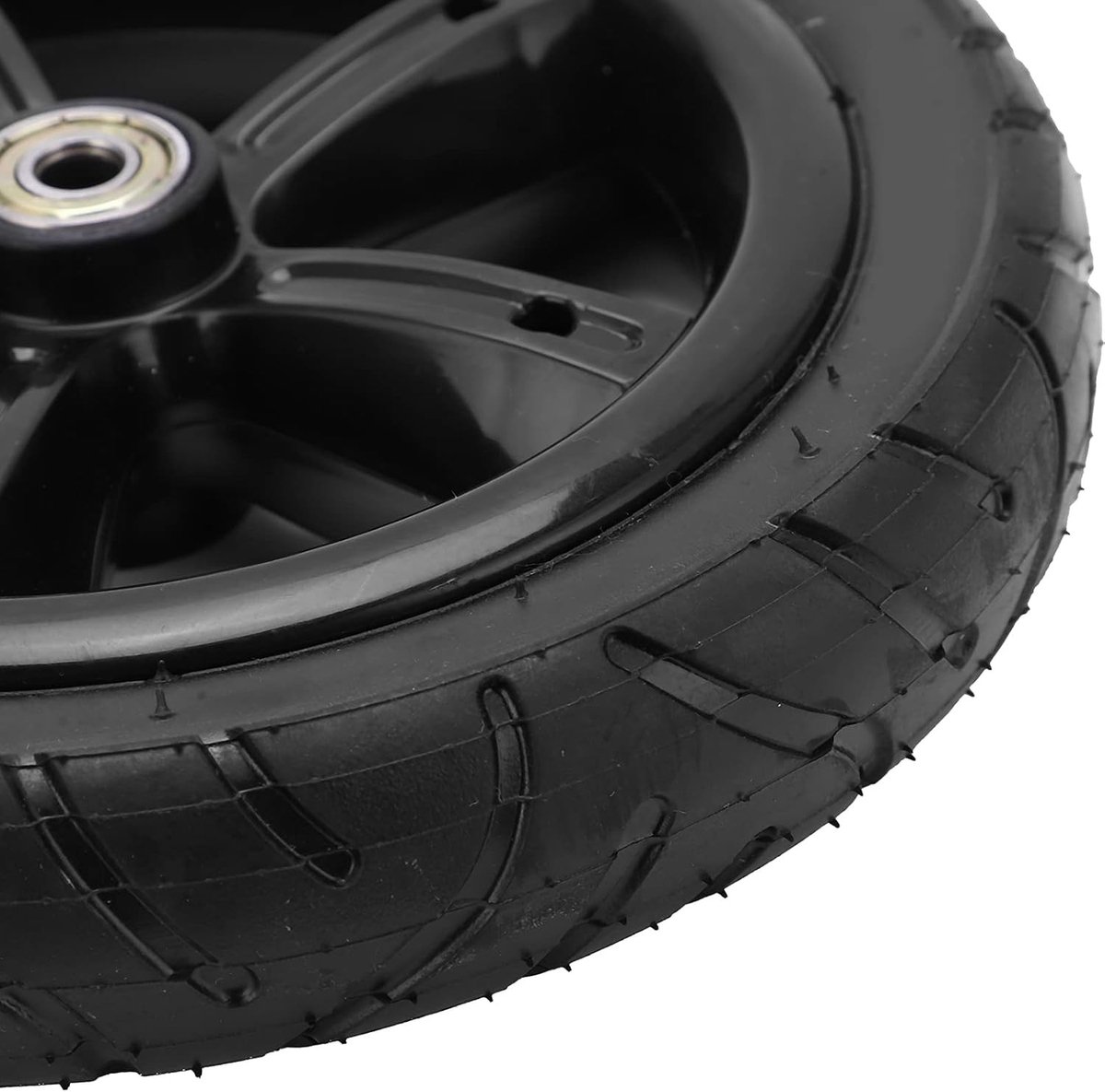 Duurzame 8 Inch Pneumatische Wielen met Rubber Banden, Schokabsorberend en Antislip voor Elektrische Scooters en Fietsen