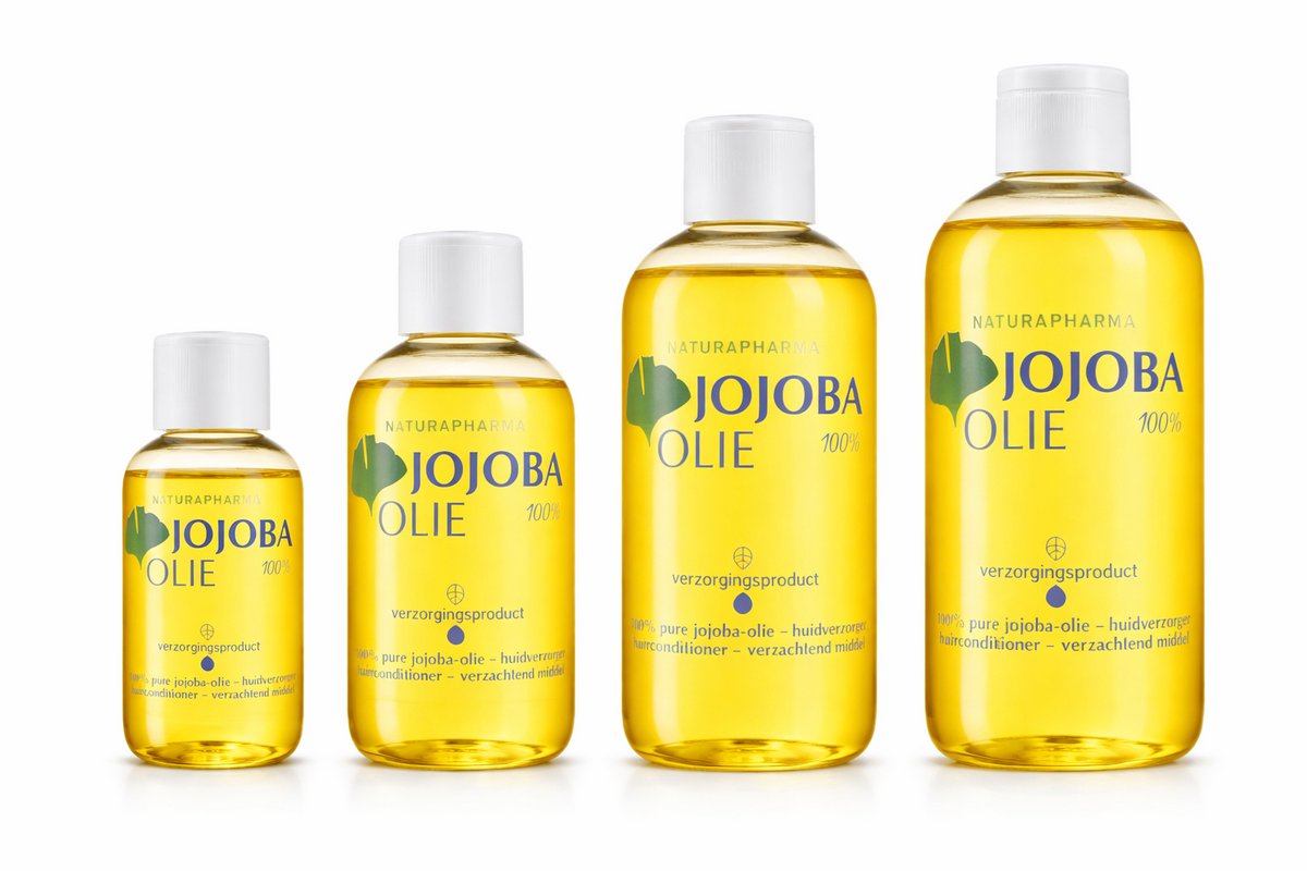 Naturapharma Pure Jojoba Olie - 250ML met fliptop-dop - set van 2 Stuks TOTAAL 500 ML