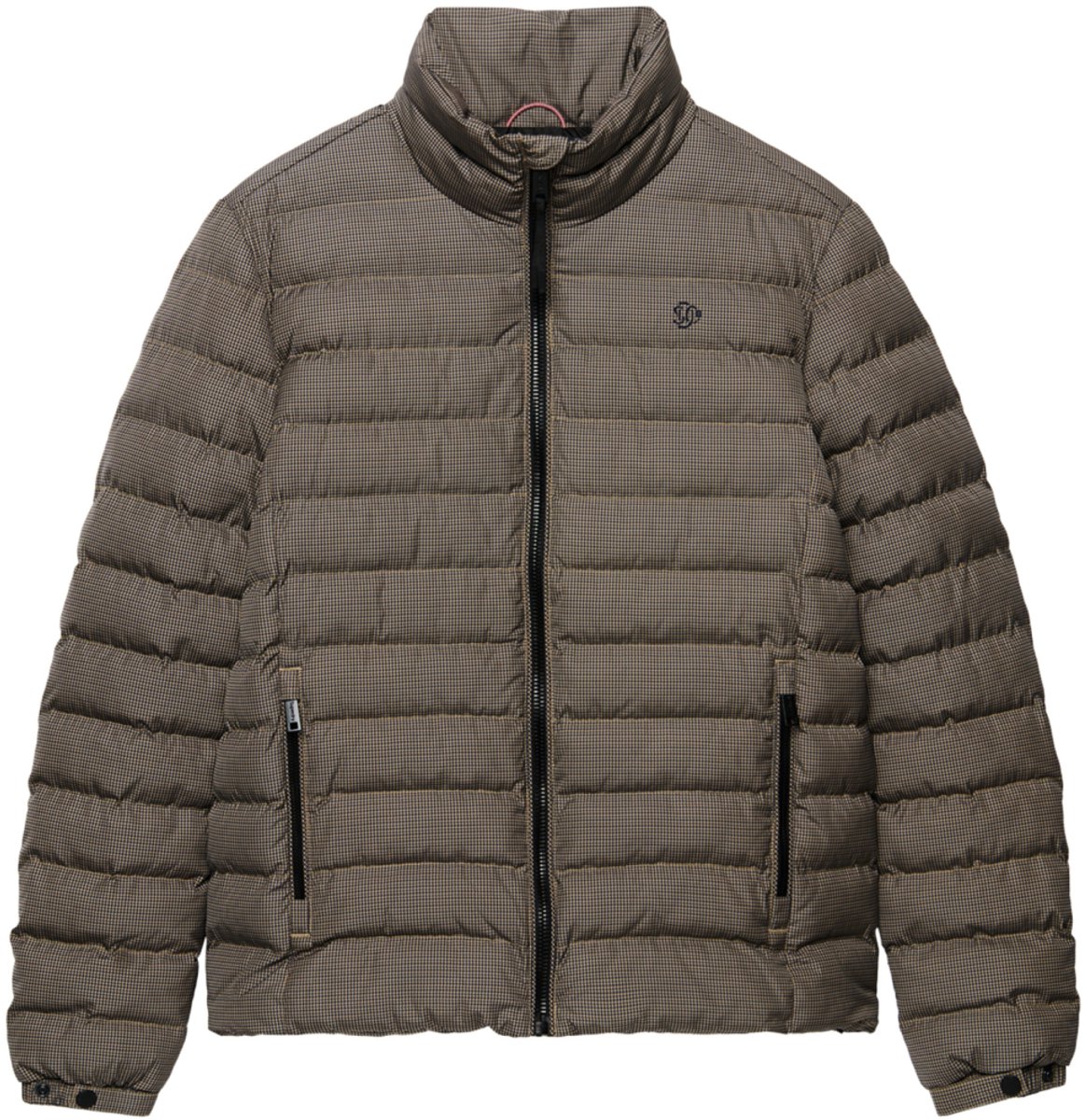 Superdry Jas Fuji Estate Padded Jacket M5012527a Brown Heritage Check Mannen Maat - 3XL