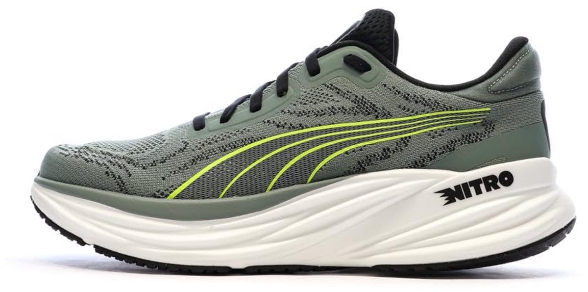 Puma Magnify Nitro 2 Hardloopschoenen Heren Vert Moon 44 Groen