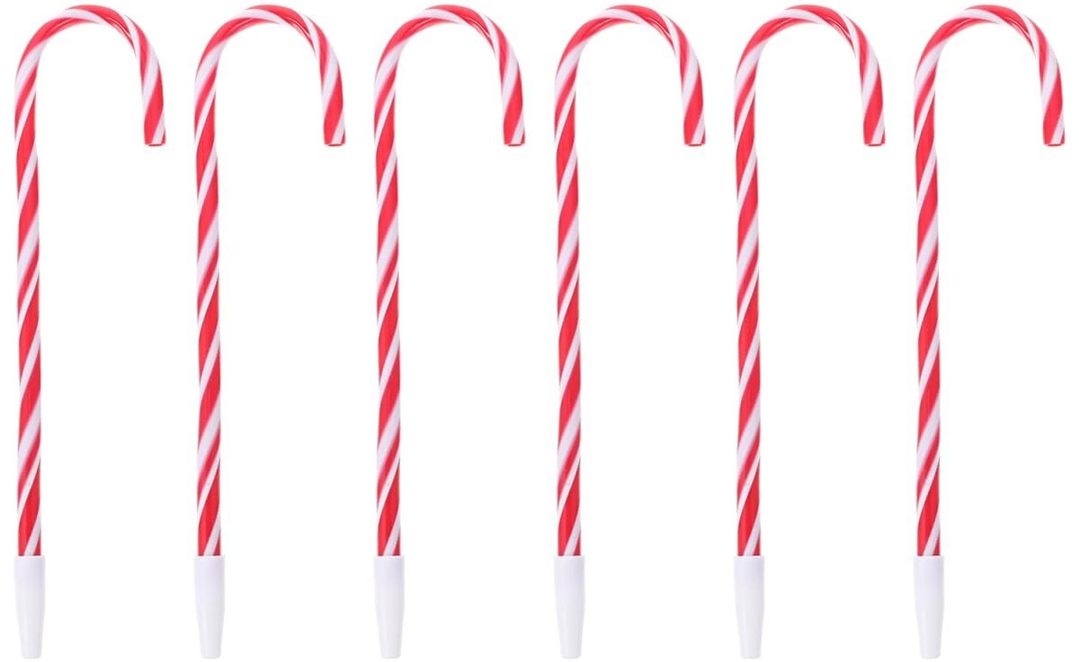 Solidchoice - Set van 6 Feestelijke Kerstbalpen voor Kinderen