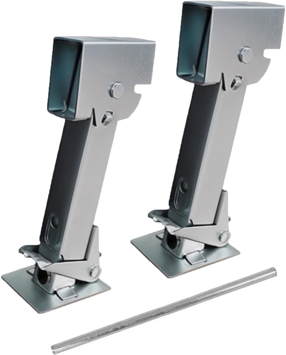 Stabilisatoren voor aanhangwagens en campers met een draagvermogen van 450 kg - Set van 2 stuks voor optimale stabiliteit en veiligheid