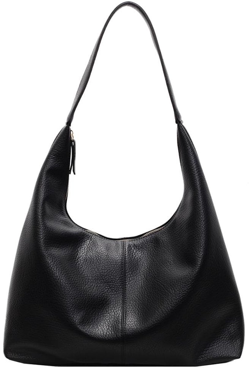 Elzusha - Vintage Hobo Handtas van Zacht Leer voor Dames