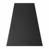 AJ-Sports Vloermat voor loopbanden - 130 x 70cm - Walking Pad - Hardloopband - Beschermmat - Vloerbeschermer - Zwart