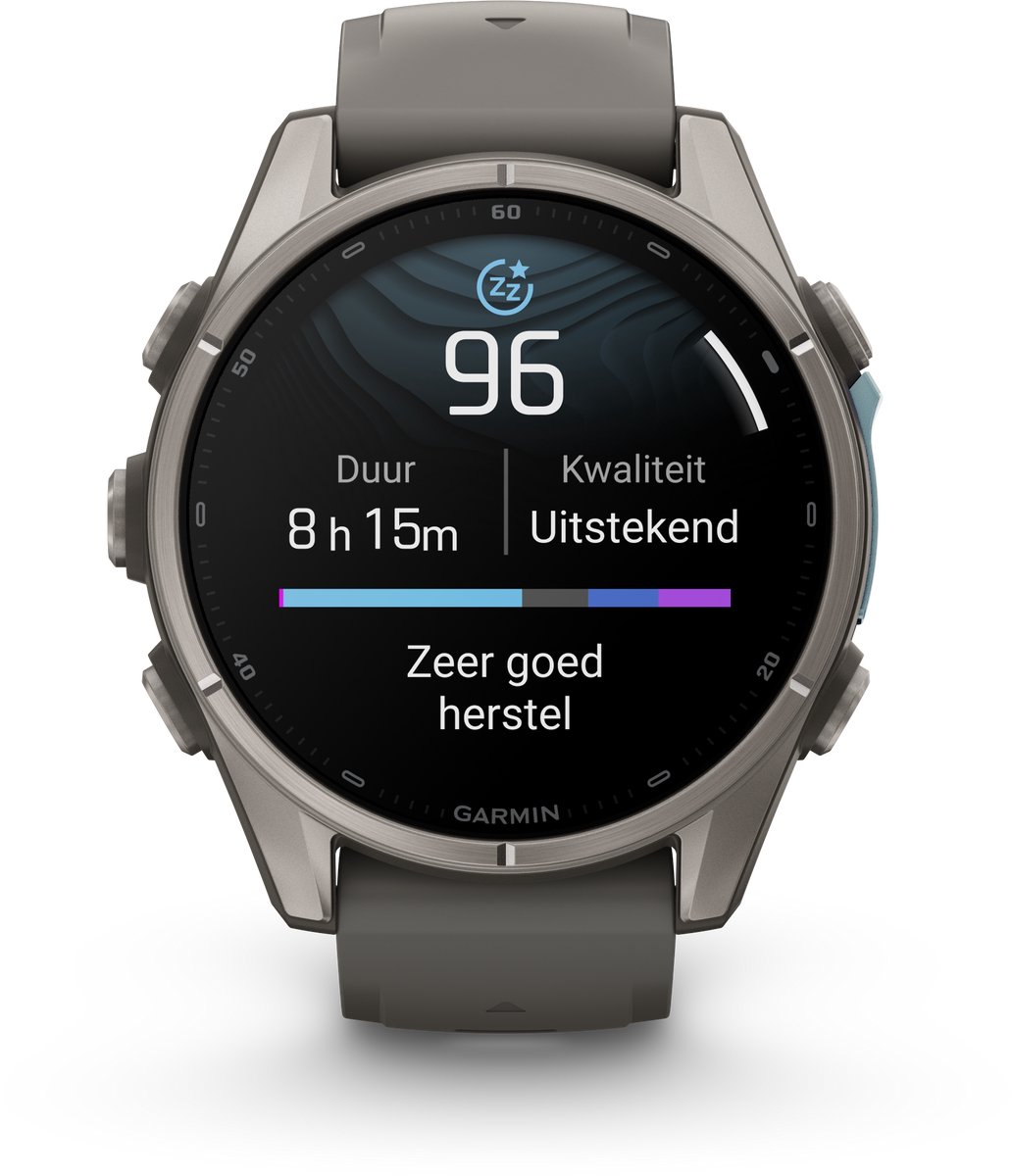 Garmin fēnix 9 - Multisport GPS Smartwatch - 43 mm thumbnail 3
