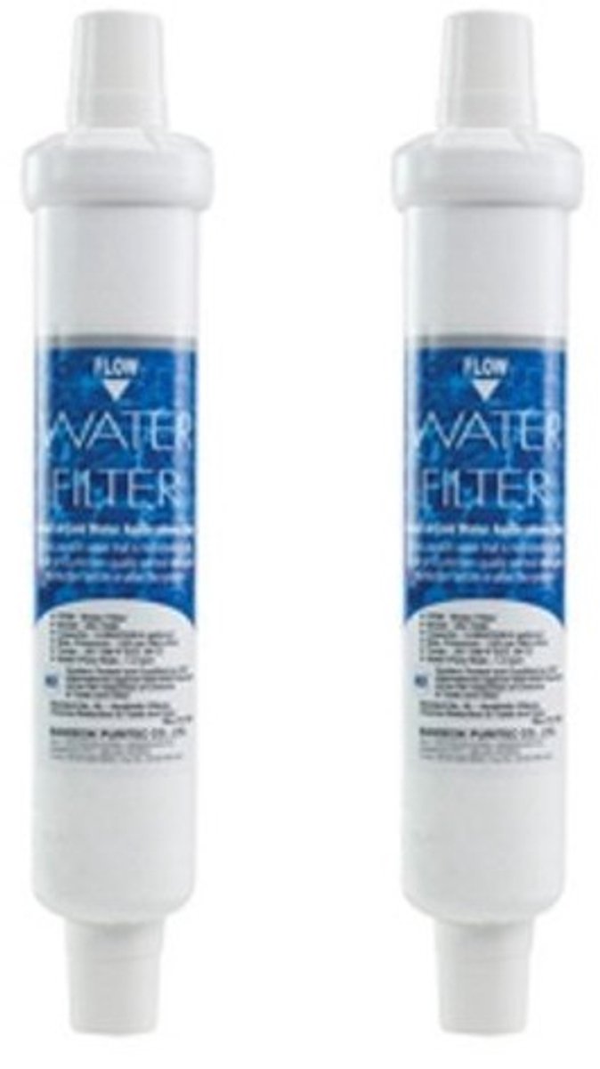 Elzusha - Waterfilter voor Amerikaanse Koelkasten - Set van 2 Stuks
