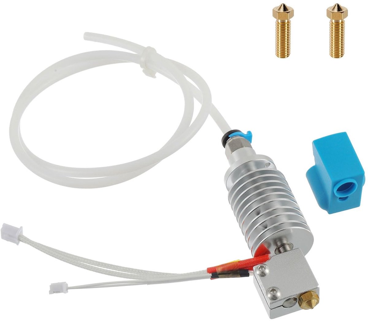 Elzusha - Vyper Hotend voor 3D Printer met Nozzles en Silicone Sok