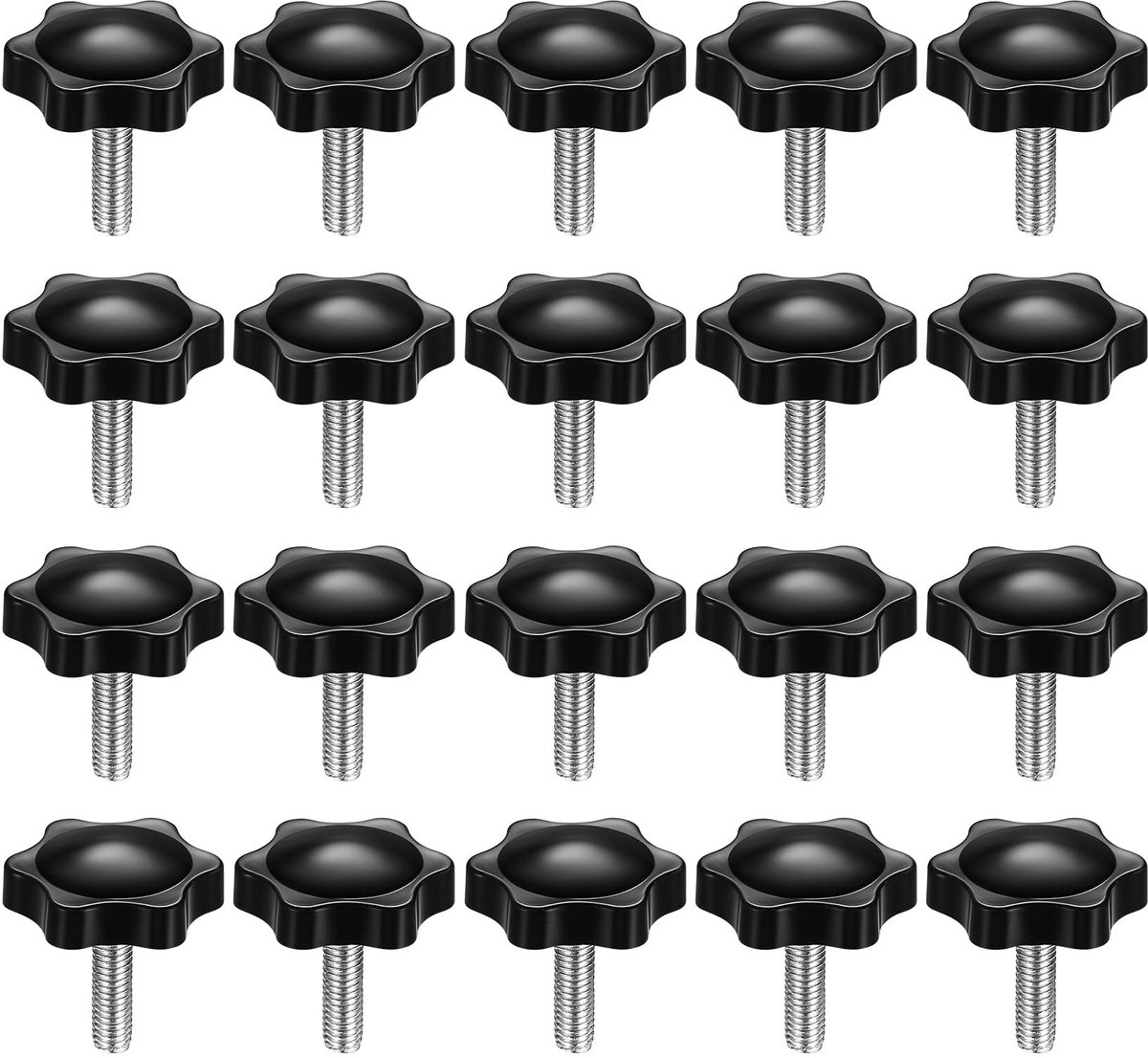 Elzusha - Set van 20 Barrel Grip Schroeven M6x20mm met Moeren